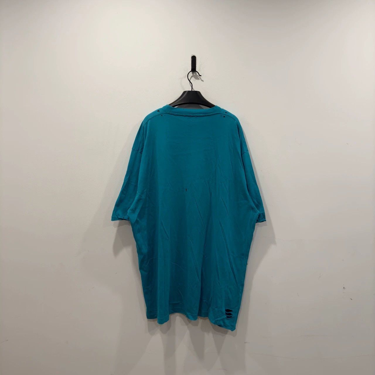 Balenciaga Balenciaga Lake Green Mosaic Hole Short Sleeve Size US M / EU 48-50 / 2 - 2 Thumbnail