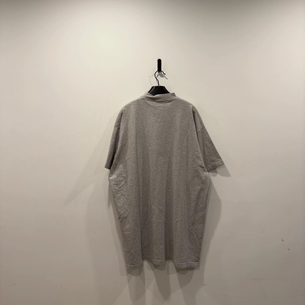 Balenciaga Balenciaga Grey Destruction Patch Short Sleeve Size US M / EU 48-50 / 2 - 2 Thumbnail