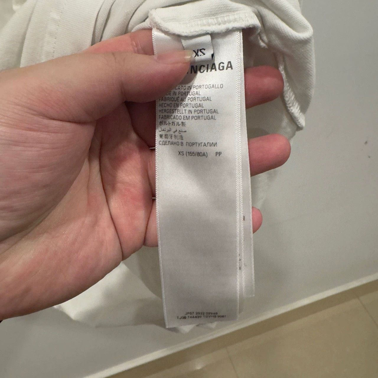 Balenciaga Balenciaga White Valentine's Day Limited Short Sleeves Size US XS / EU 42 / 0 - 4 Thumbnail