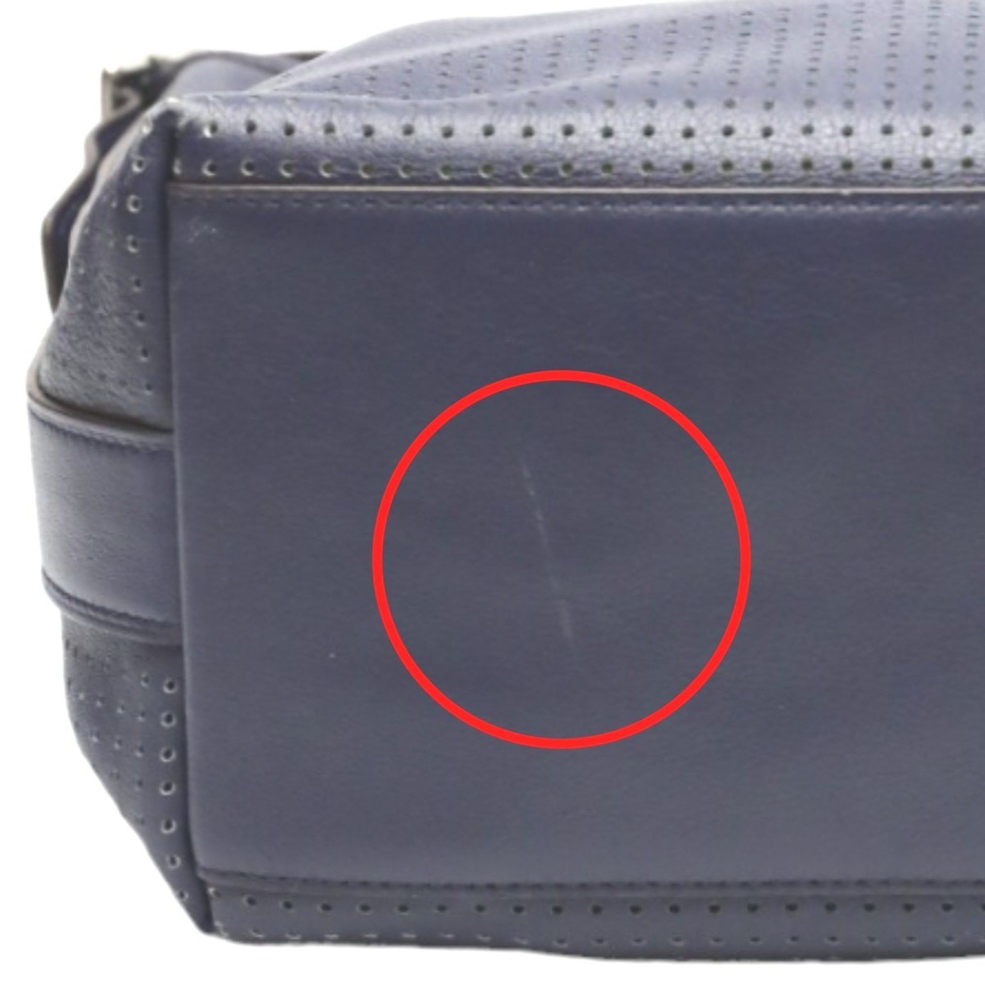 Coach Coach Shoulder Bag Leather F22762 Navy Size ONE SIZE - 7 Thumbnail