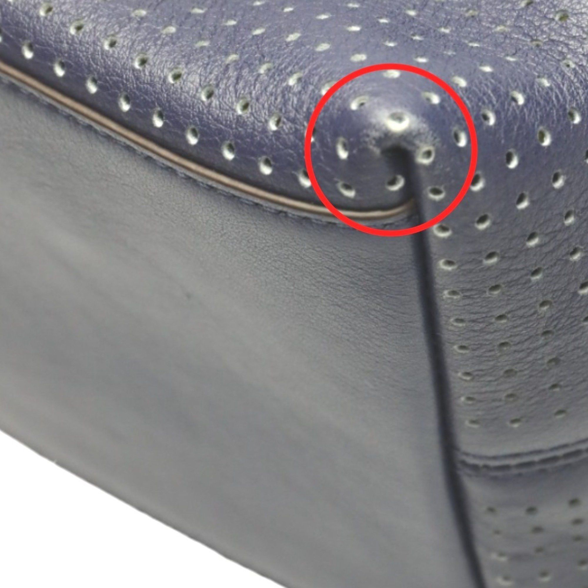 Coach Coach Shoulder Bag Leather F22762 Navy Size ONE SIZE - 9 Thumbnail