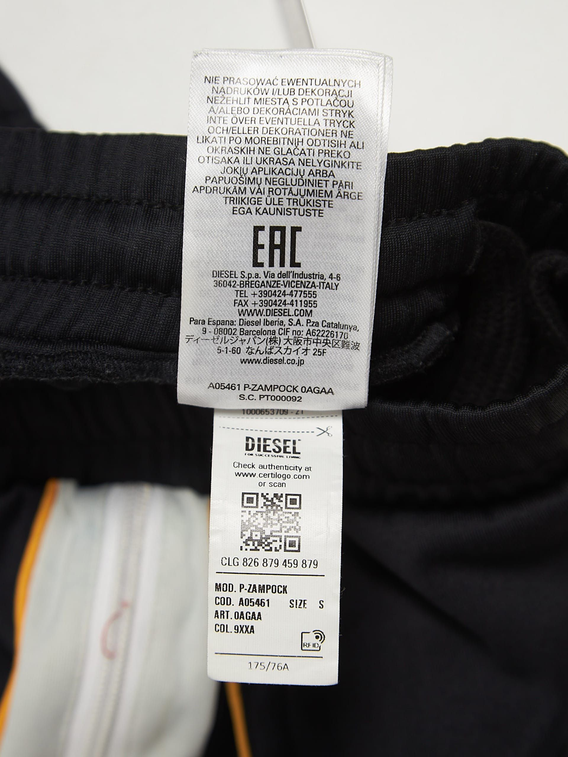 Diesel Black Track Pants Size US 30 / EU 46 - 6 Thumbnail