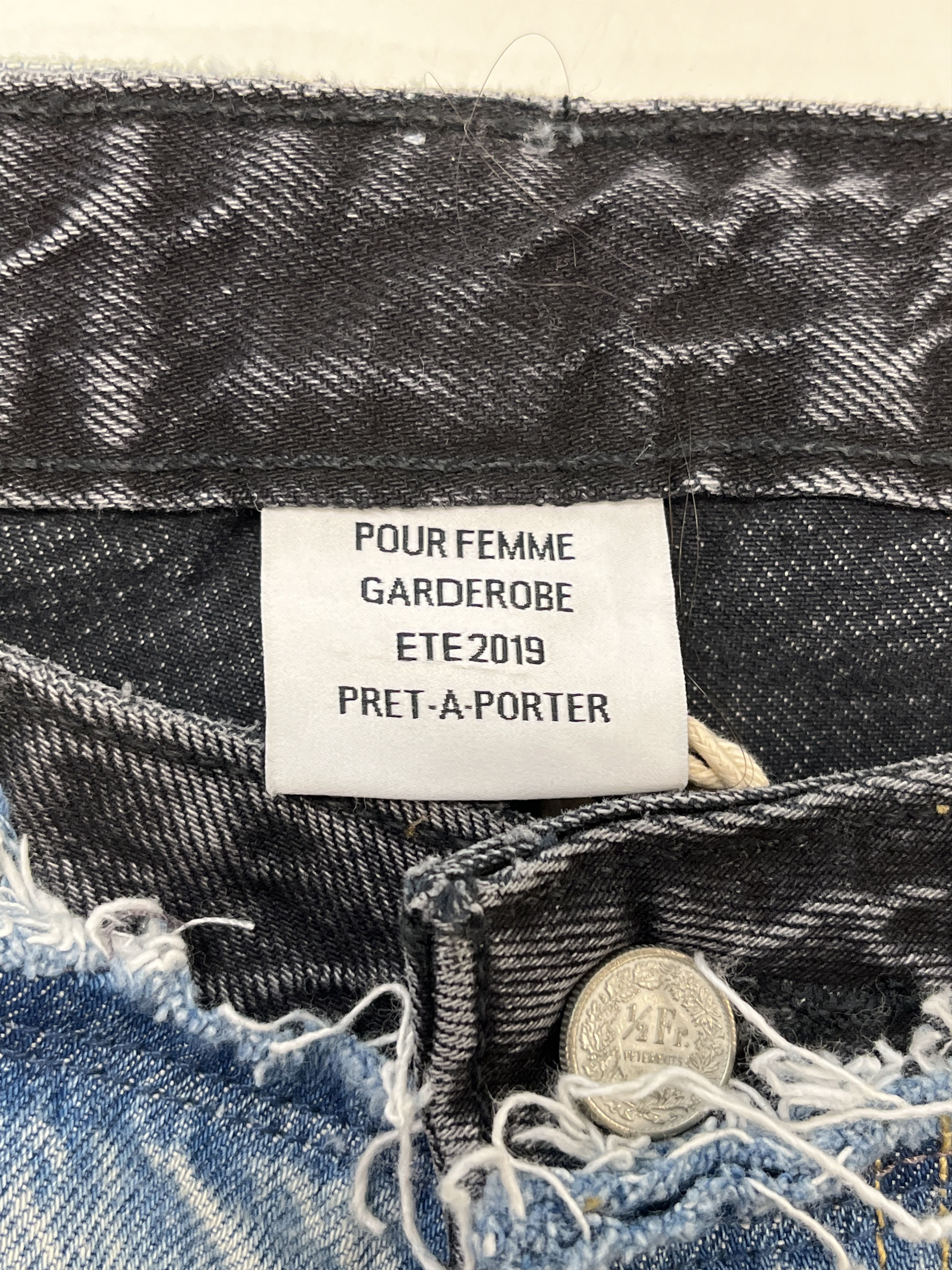 Vetements Vetements SS19 Split Denim Size 28" / US 6 / IT 42 - 4 Thumbnail