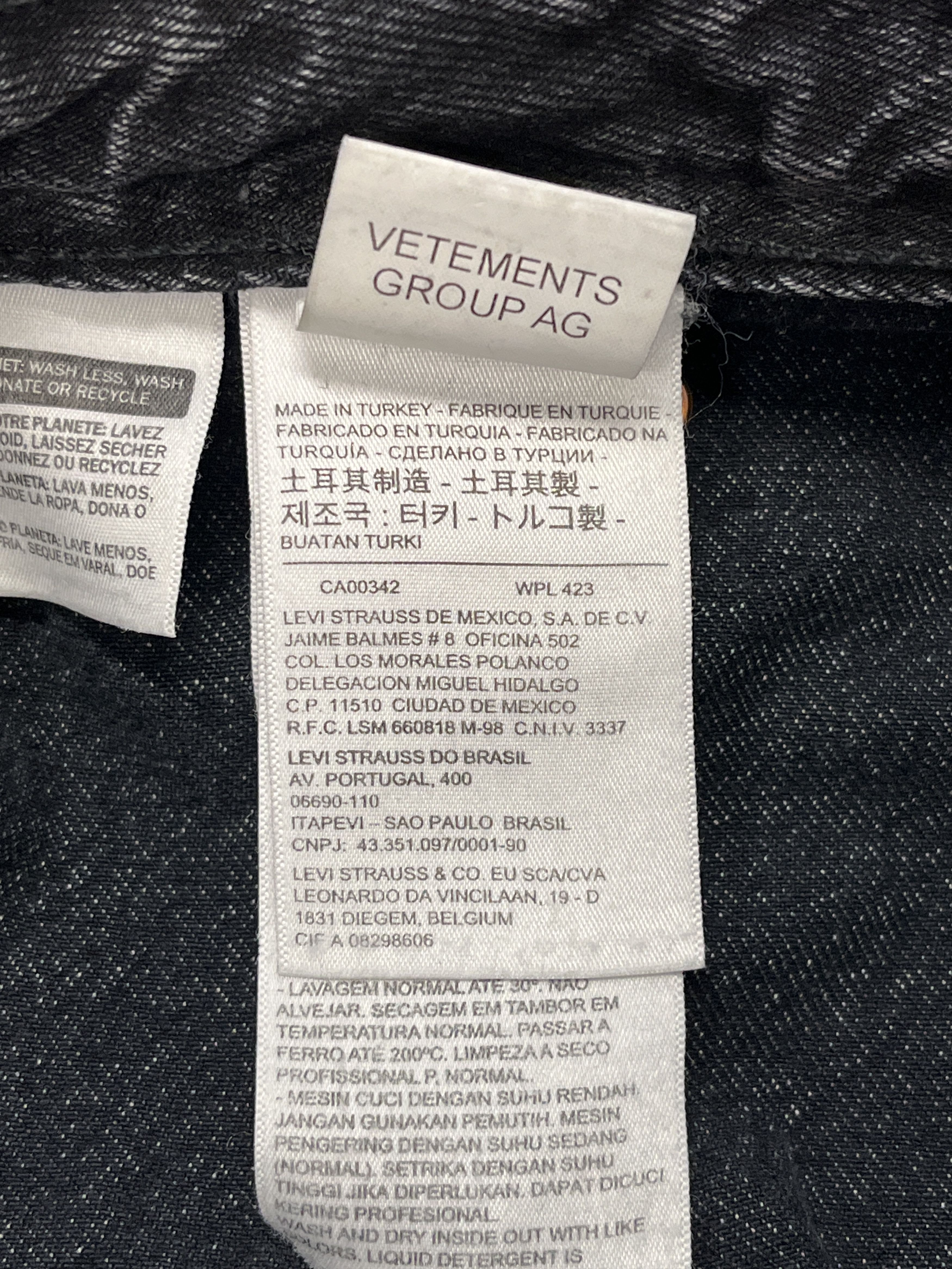 Vetements Vetements SS19 Split Denim Size 28" / US 6 / IT 42 - 7 Thumbnail