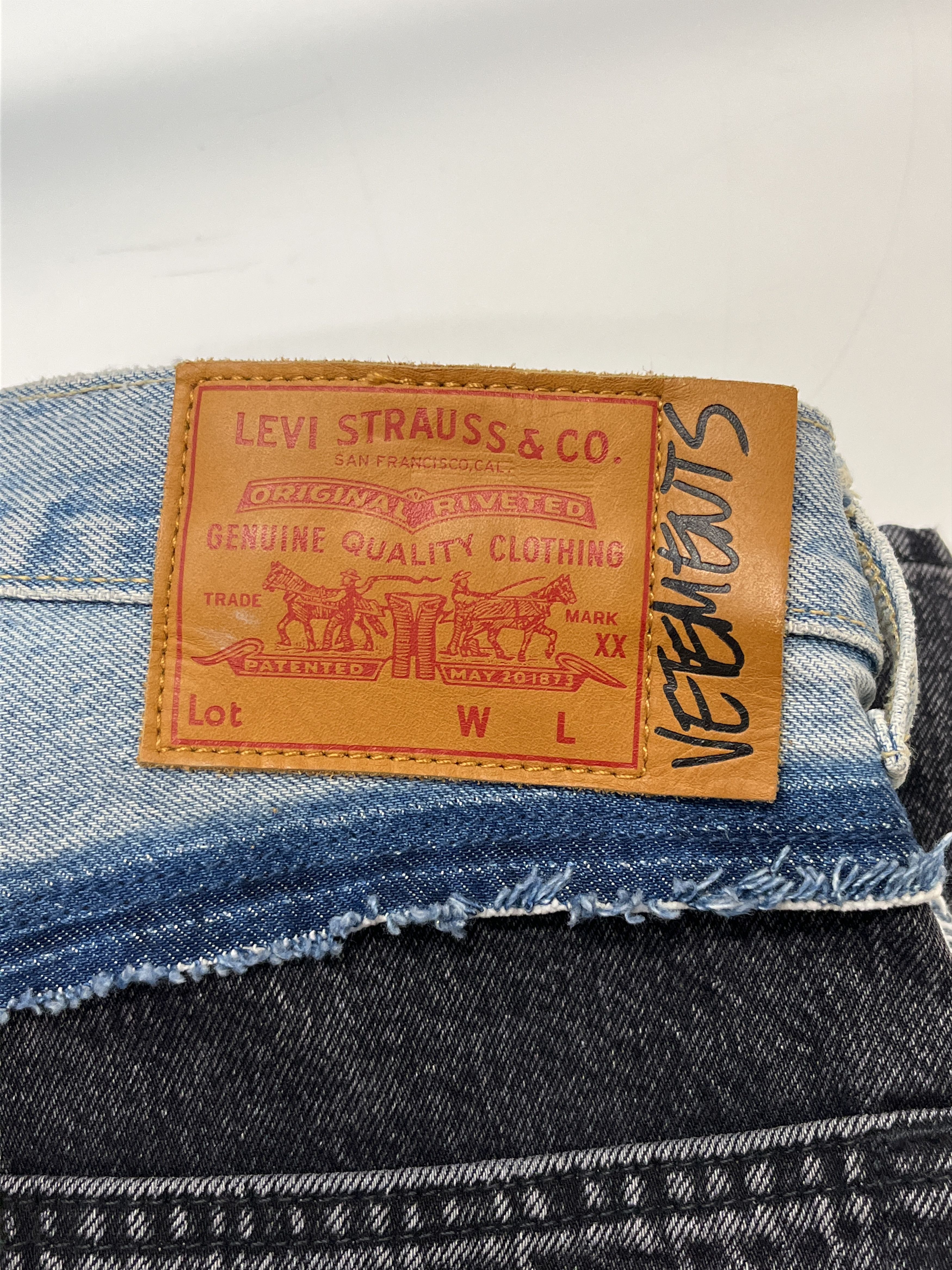 Vetements Vetements SS19 Split Denim Size 28" / US 6 / IT 42 - 3 Thumbnail