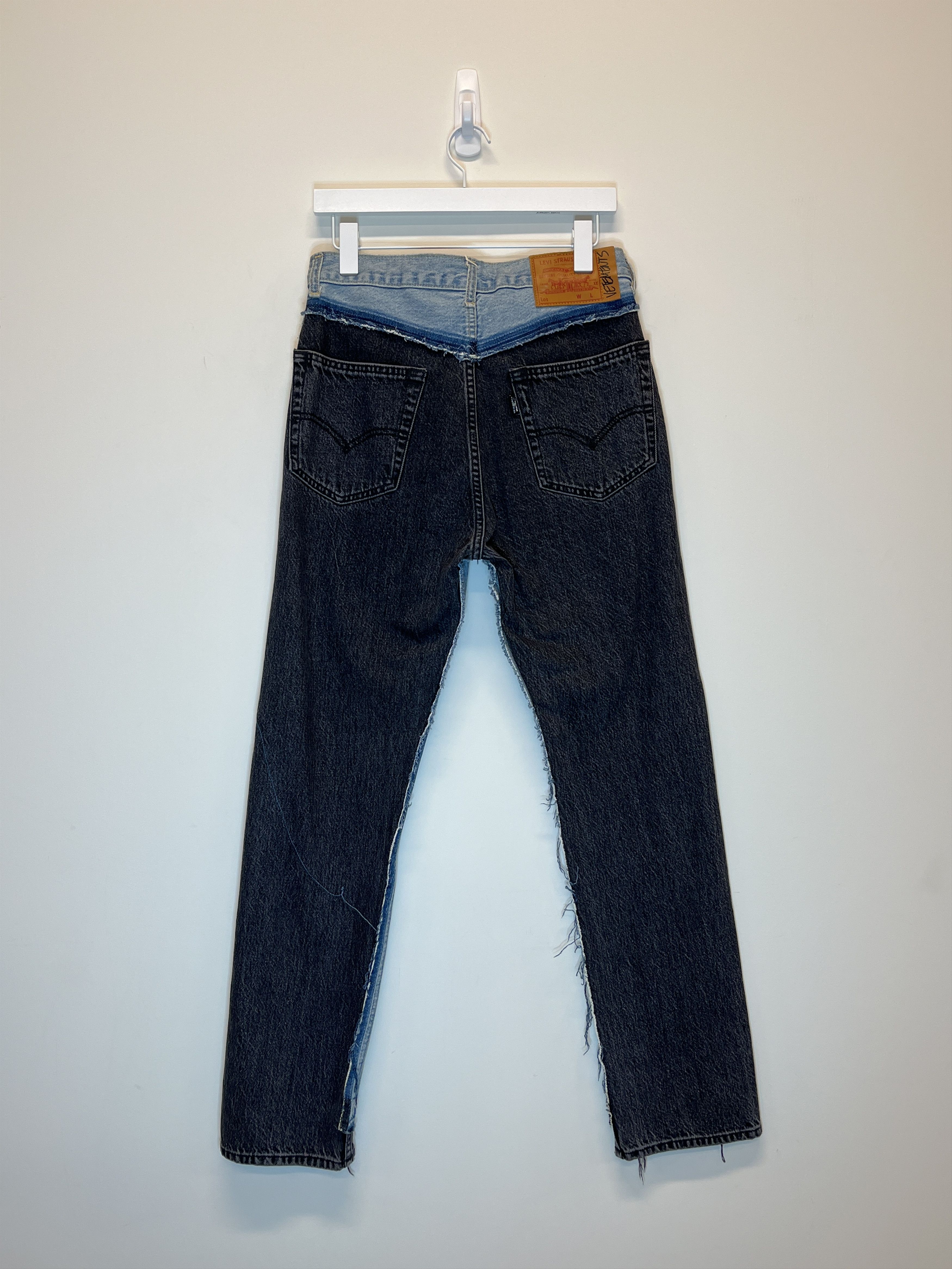 Vetements Vetements SS19 Split Denim Size 28" / US 6 / IT 42 - 2 Thumbnail