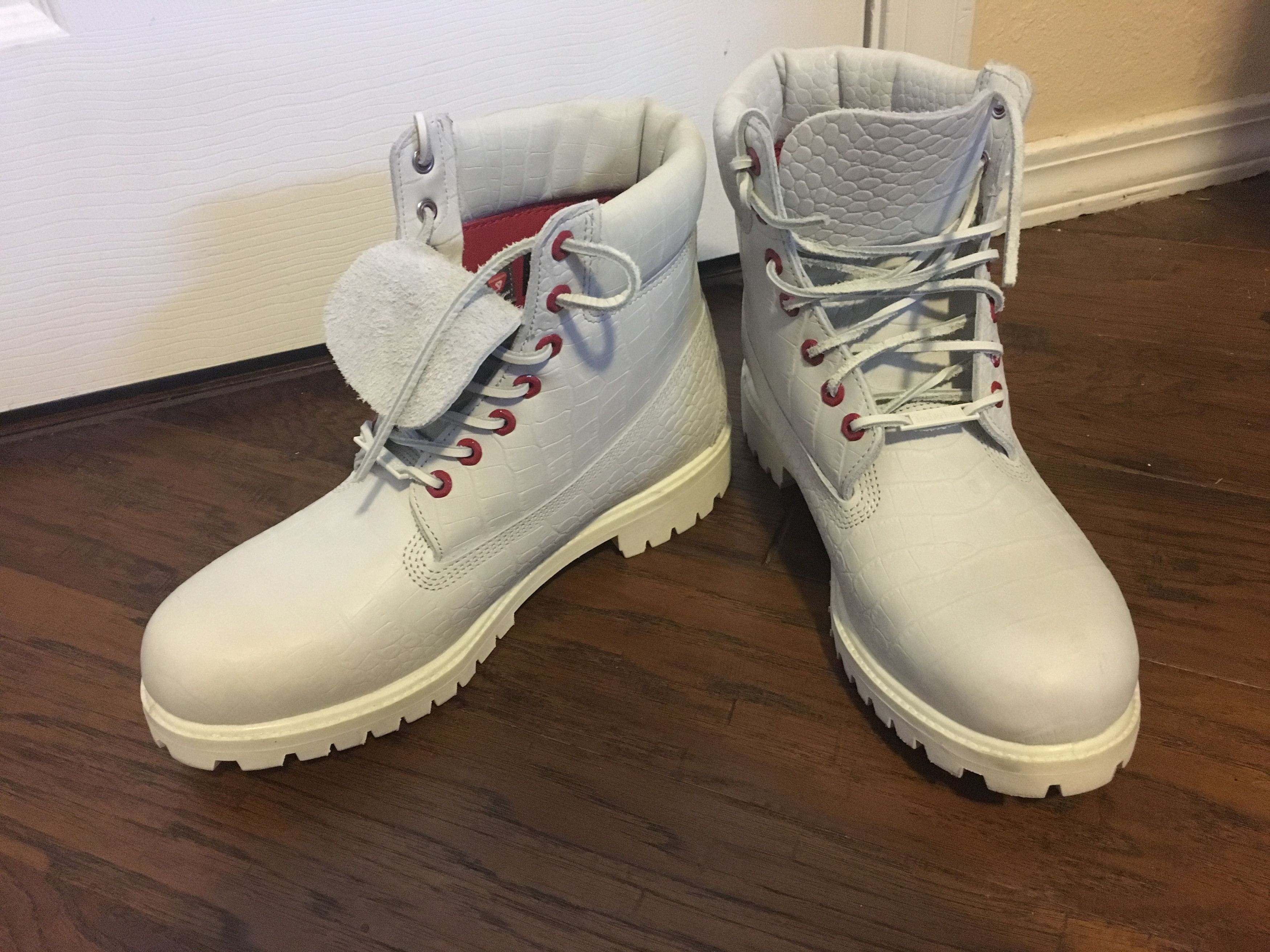 Timberland Timberland white serpent RARE Grailed