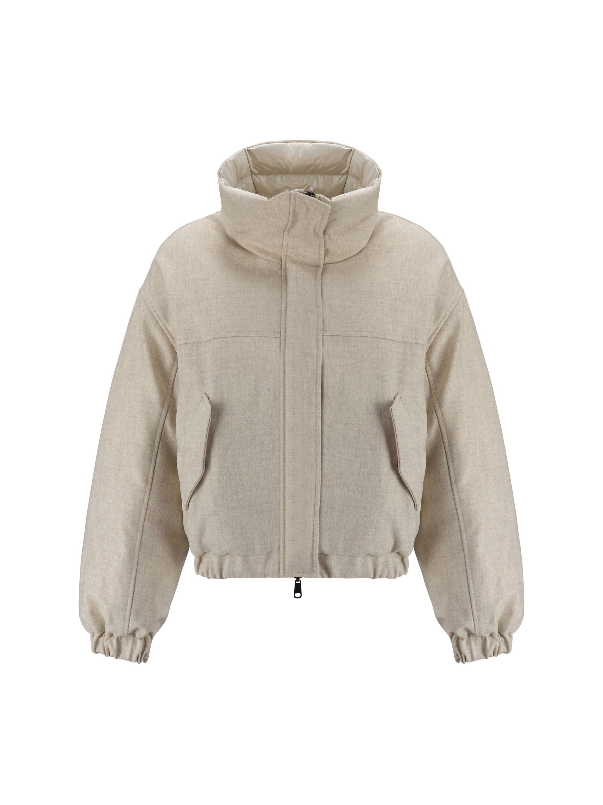 Brunello Cucinelli Reversible Down Jacket Size S / US 4 / IT 40 - 2 Thumbnail