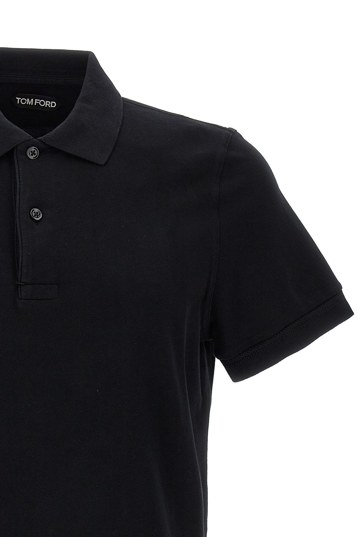 Tom Ford Logo embroidery polo shirt Size US XXL / EU 58 / 5 - 3 Thumbnail
