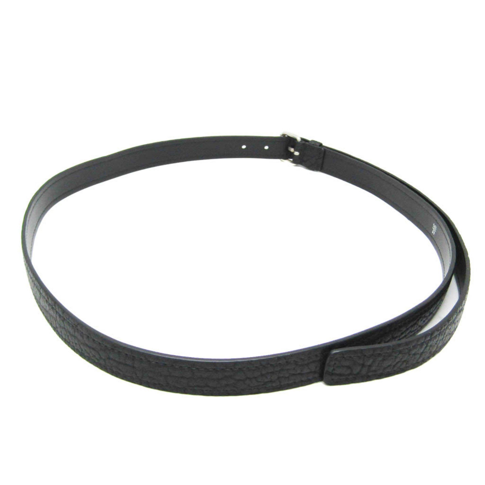 Prada Prada CINTURE 2CS106 Men's Leather Standard Belt Black 105 Size ONE SIZE - 2 Thumbnail