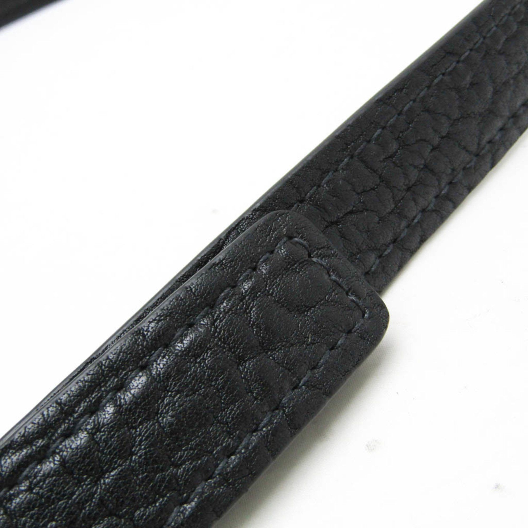 Prada Prada CINTURE 2CS106 Men's Leather Standard Belt Black 105 Size ONE SIZE - 4 Thumbnail