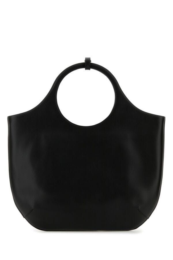 Courreges Black Leather Large Holy Handbag Size ONE SIZE - 5 Thumbnail