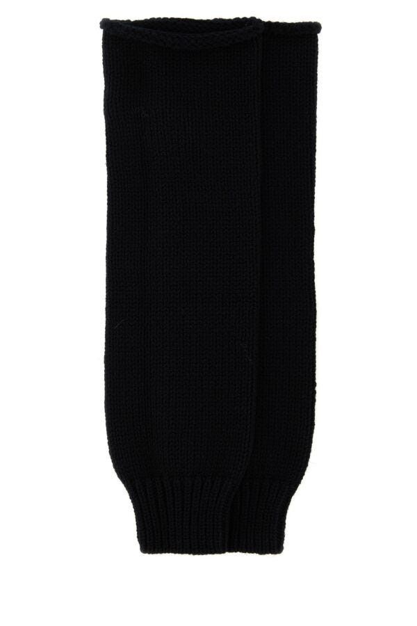 Dries Van Noten Black Wool Sleeves Size ONE SIZE - 3 Thumbnail