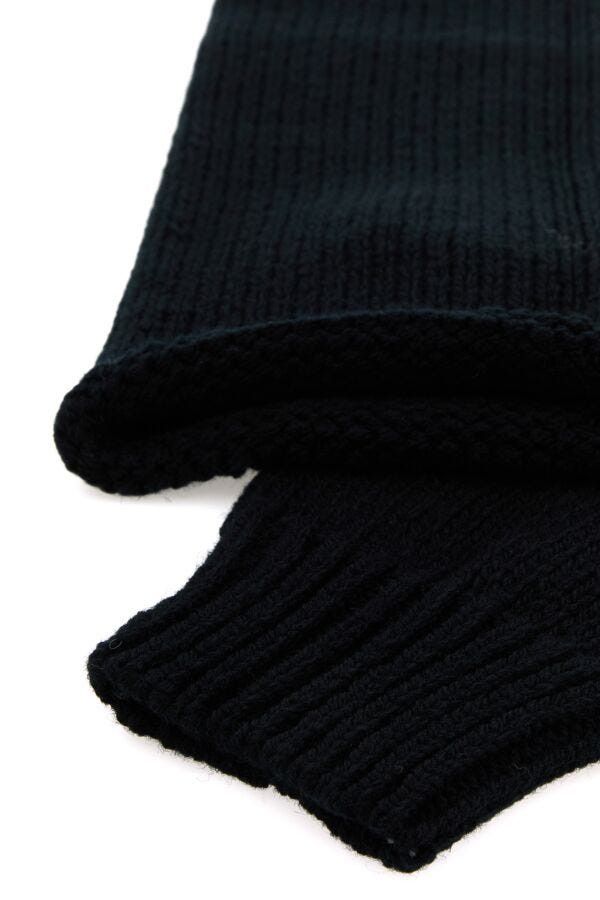 Dries Van Noten Black Wool Sleeves Size ONE SIZE - 4 Thumbnail