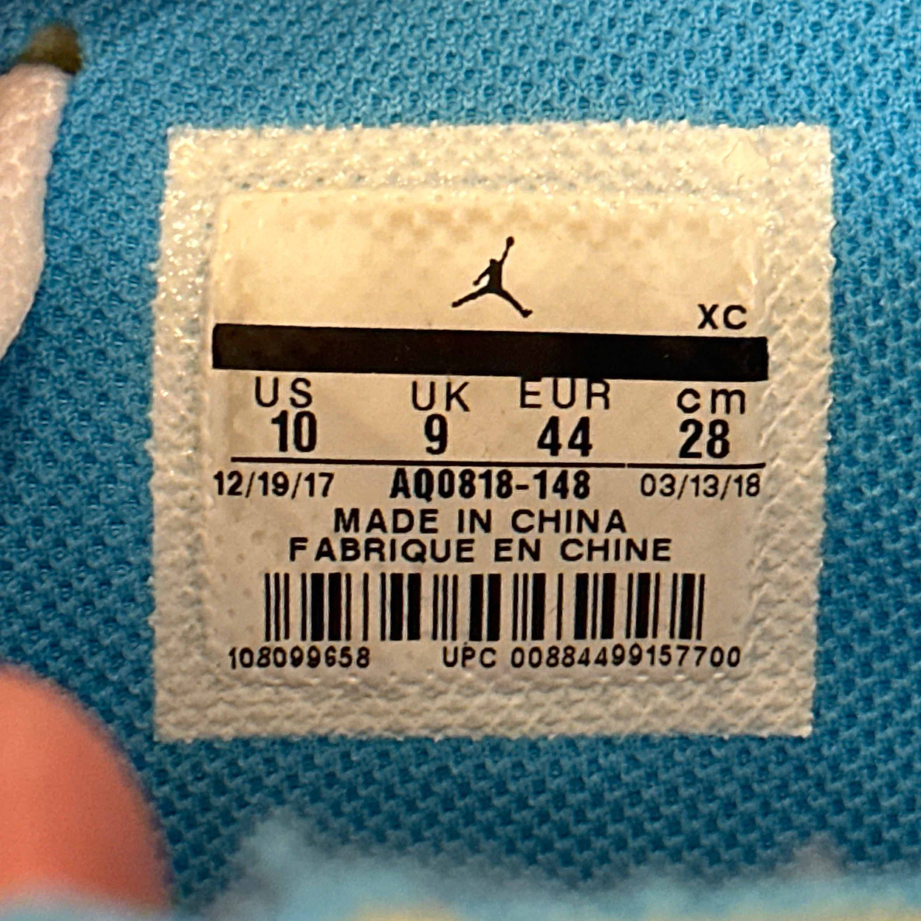 Jordan Brand Off-White x Air Jordan 1 Retro High OG UNC Size US 10 / EU 43 - 7 Thumbnail