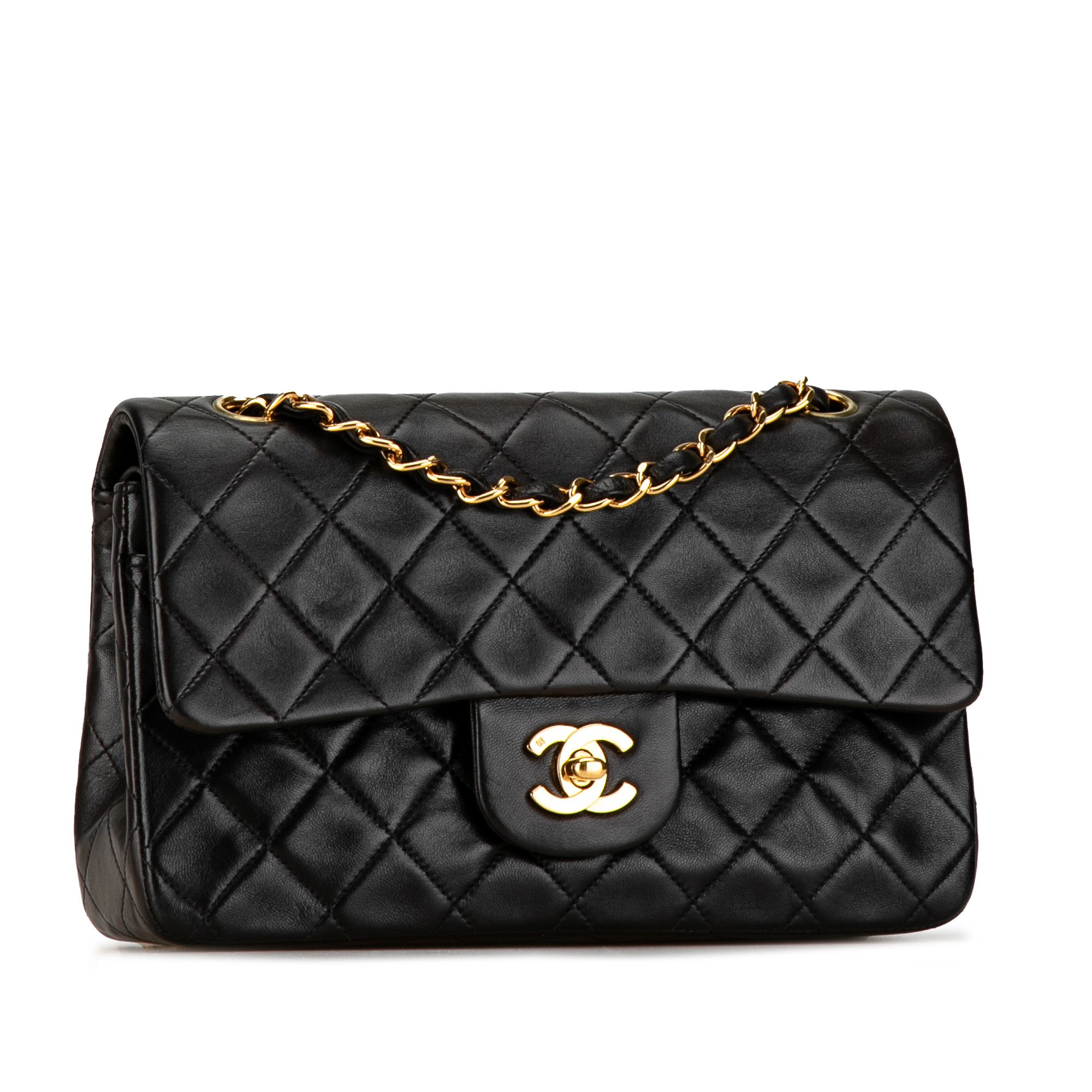 Chanel Chanel Small Classic Lambskin Double Flap Size ONE SIZE - 2 Thumbnail