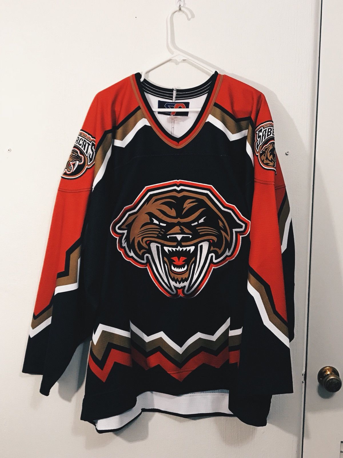 NHL Sabercats Jersey Grailed