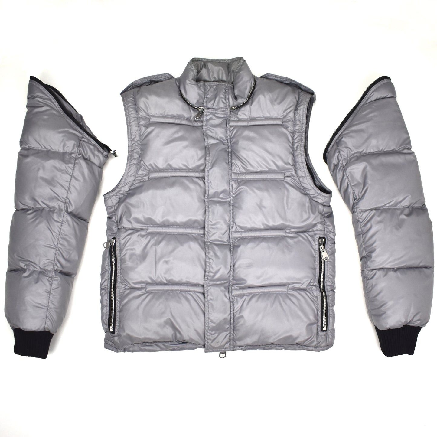 Dior DIOR HOMME FW08 Goose Down Convertible Puffer Jacket Size US S / EU 44-46 / 1 - 2 Thumbnail