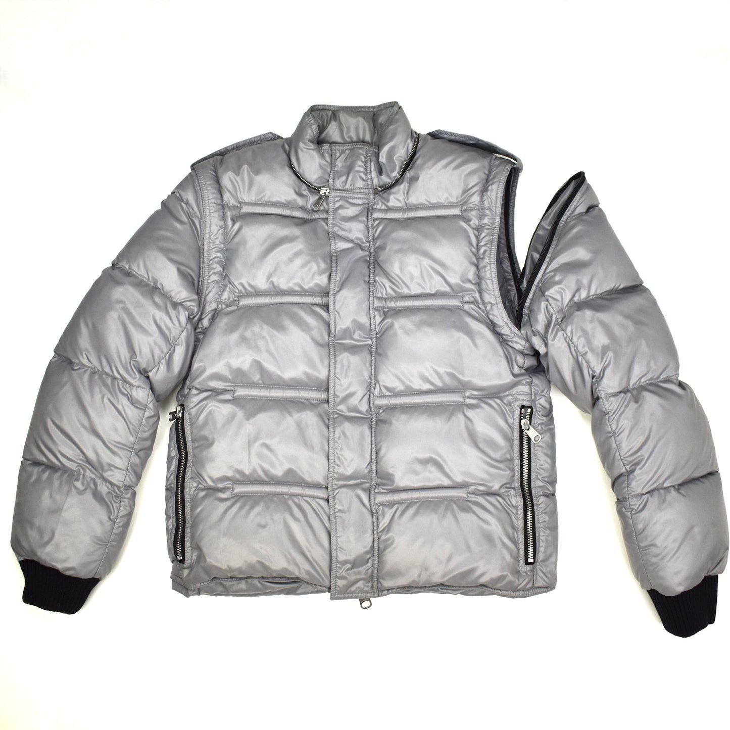 Dior DIOR HOMME FW08 Goose Down Convertible Puffer Jacket Size US S / EU 44-46 / 1 - 4 Thumbnail