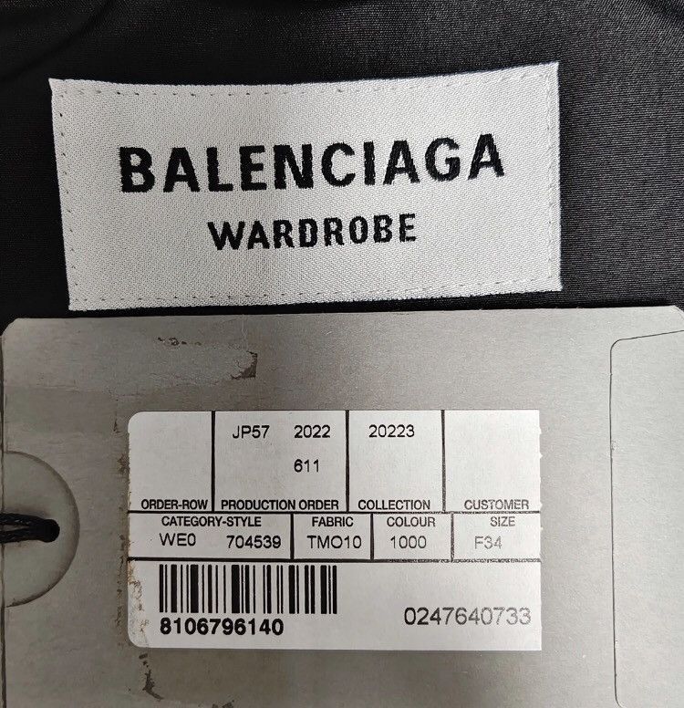 Balenciaga Balenciaga23ss BB PARISICON logo jacket - DMC Size US M / EU 48-50 / 2 - 4 Thumbnail