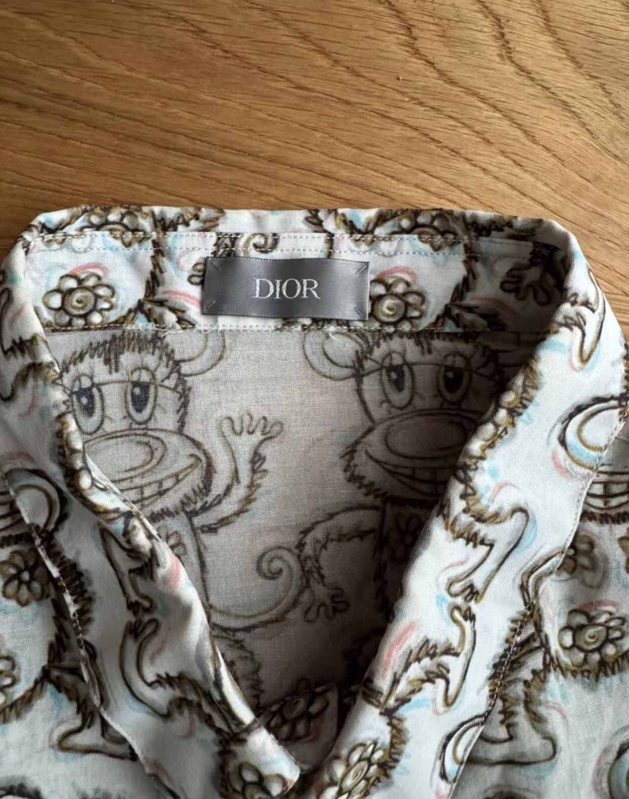 Dior Dior Co branded monkey shirt - DMC Size US S / EU 44-46 / 1 - 3 Thumbnail