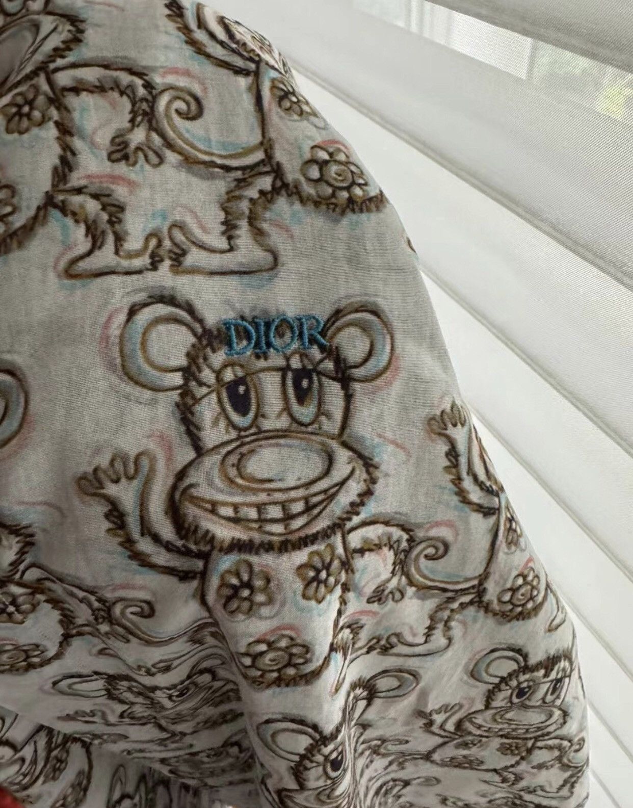 Dior Dior Co branded monkey shirt - DMC Size US S / EU 44-46 / 1 - 2 Thumbnail