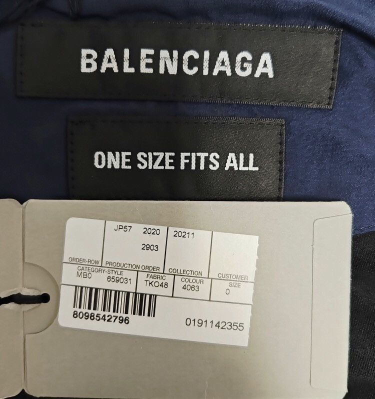 Balenciaga Balenciaga 21ss show blue and white jacket - DMC Size US XS / EU 42 / 0 - 5 Thumbnail