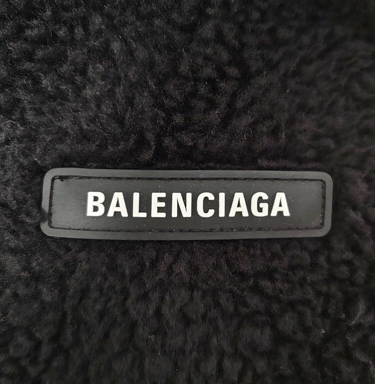 Balenciaga Balenciaga 23fw Sleeve Badge Hoodie Coat - DMC Size US XL / EU 56 / 4 - 3 Thumbnail