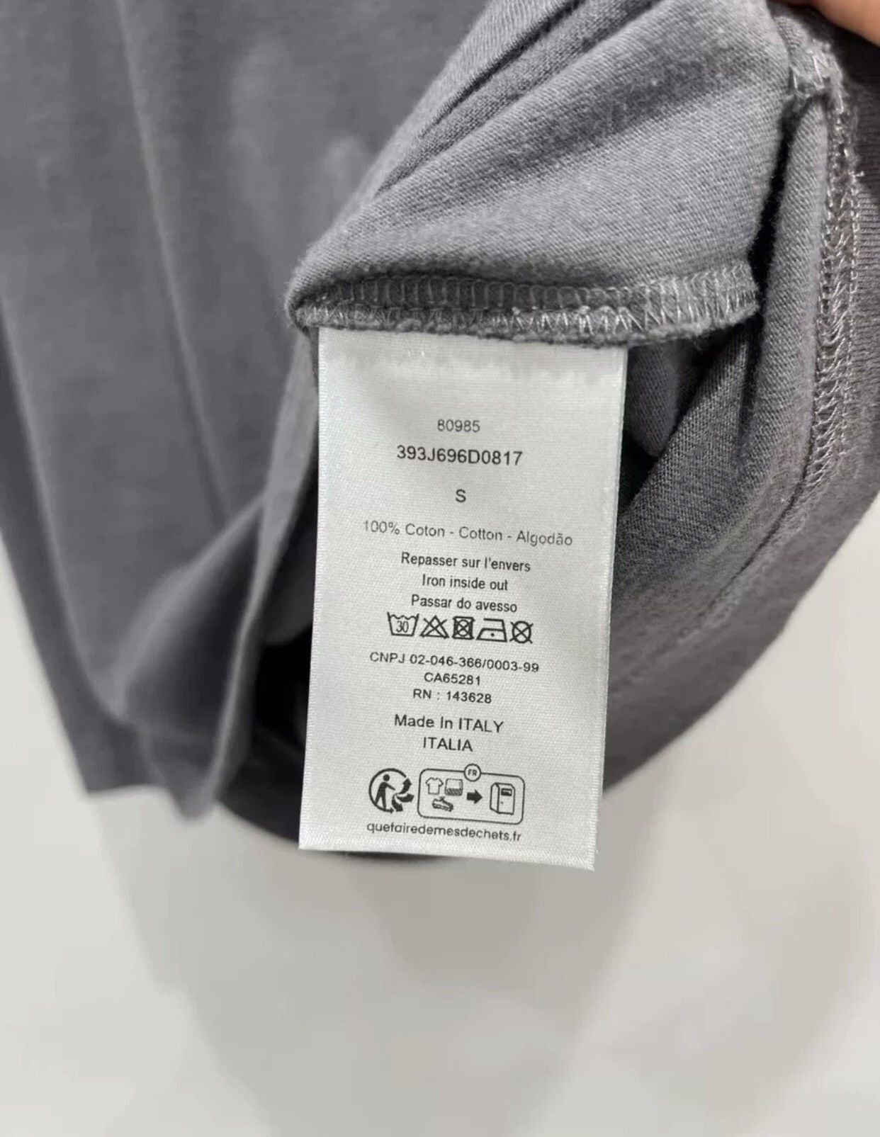 Dior Dior Logo printed short sleeved shirt - DMC Size US S / EU 44-46 / 1 - 5 Thumbnail