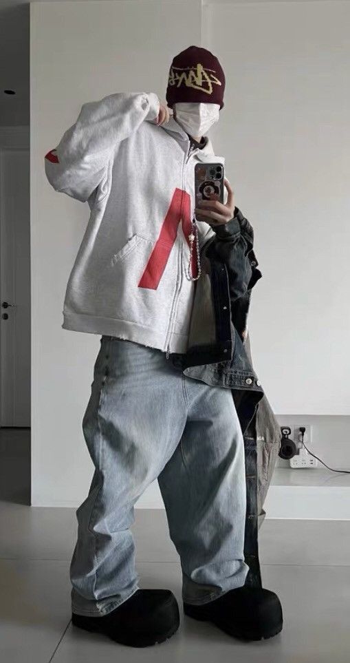 Balenciaga Balenciaga 24SS White Red Archive Jacket - DMC Size US S / EU 44-46 / 1 - 9 Thumbnail