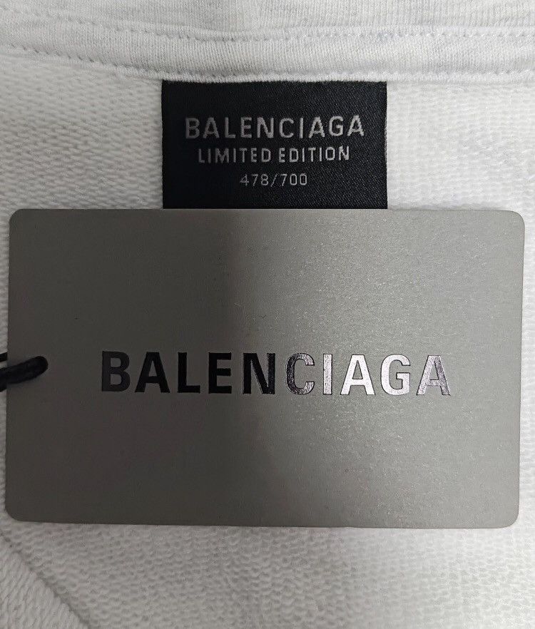 Balenciaga Balenciaga 24SS White Red Archive Jacket - DMC Size US S / EU 44-46 / 1 - 5 Thumbnail
