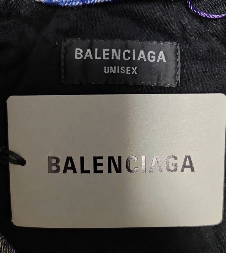 Balenciaga Balenciaga 22ss flannel rendered jacket - DMC Size US XS / EU 42 / 0 - 4 Thumbnail