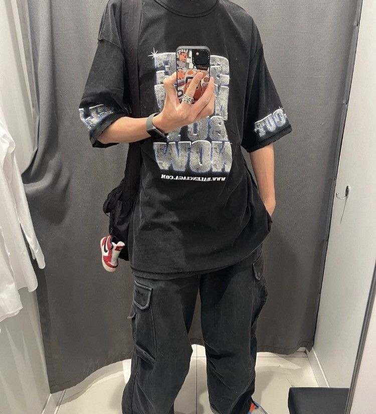 Balenciaga Balenciaga Now Buy Now Wash Short Sleeves - DMC Size US S / EU 44-46 / 1 - 7 Thumbnail