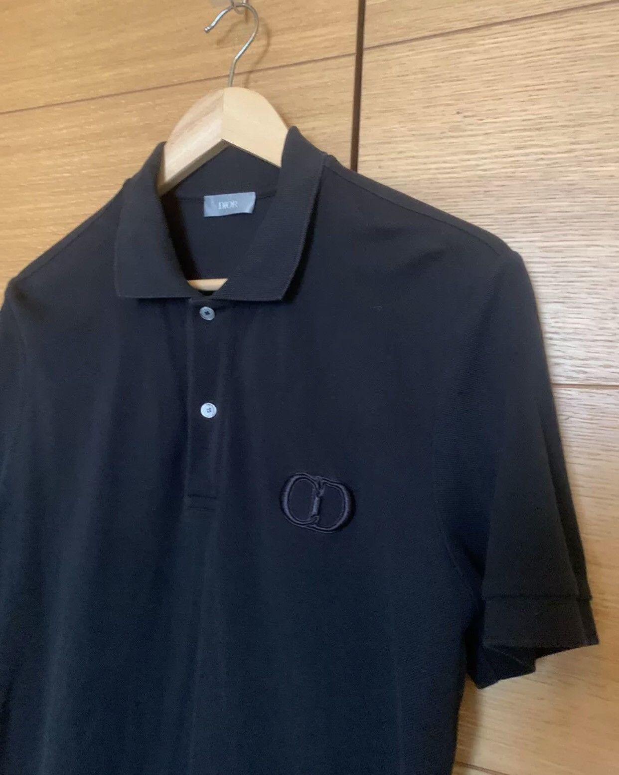 Dior Dior Embroidered black short sleeved shirt - DMC Size US M / EU 48-50 / 2 - 2 Thumbnail