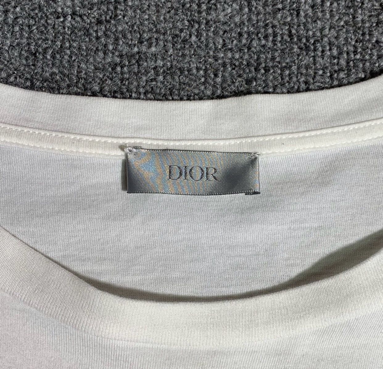 Dior Dior Printed logo on short sleeved shirt - DMC Size US XL / EU 56 / 4 - 3 Thumbnail
