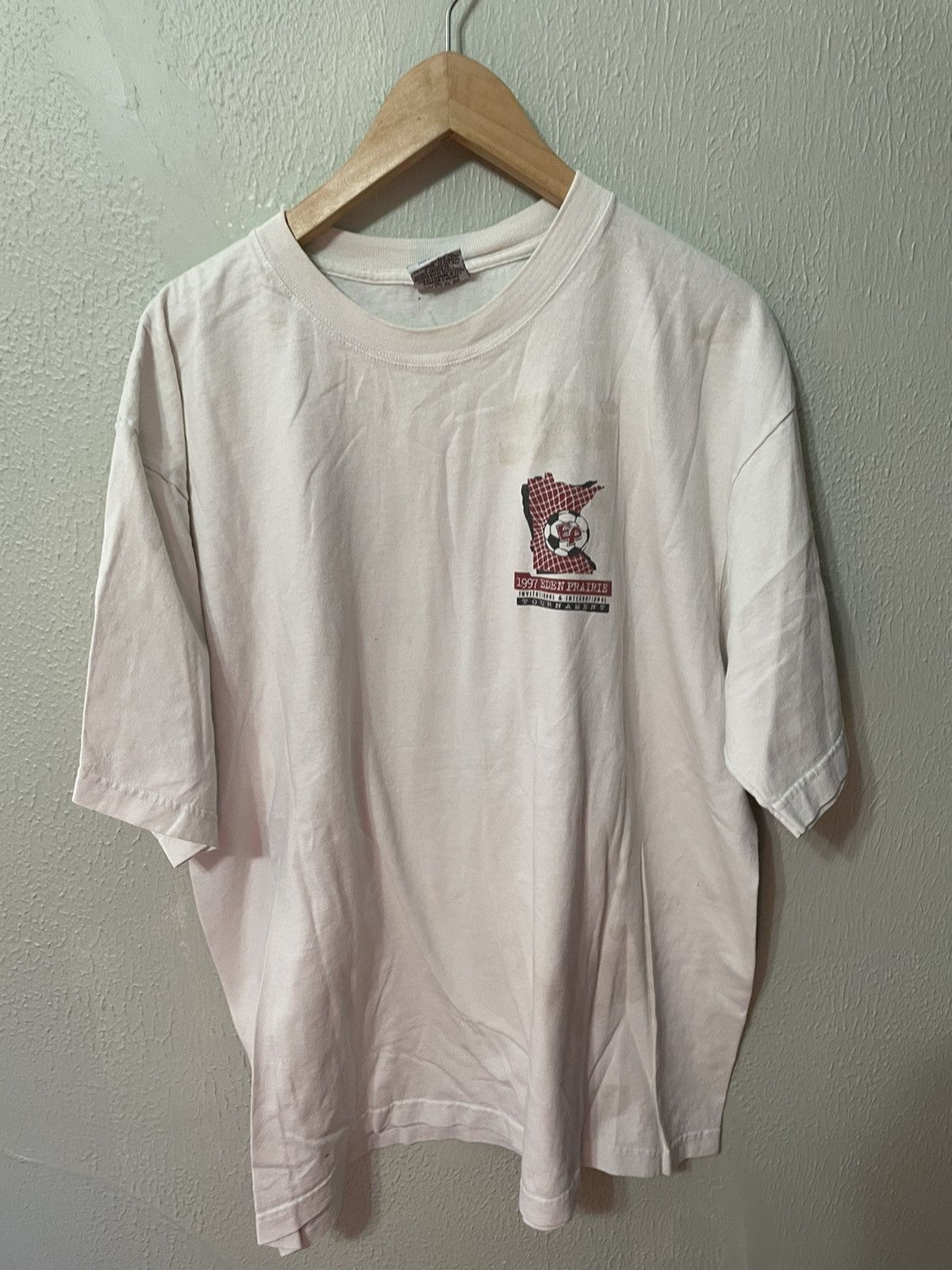 Vintage Vintage 1997 Soccer Tournament T-Shirt Size US XL / EU 56 / 4 - 2 Thumbnail