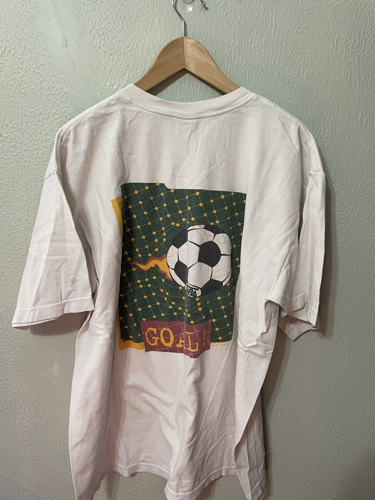 Vintage Vintage 1997 Soccer Tournament T-Shirt Size US XL / EU 56 / 4 - 4 Thumbnail