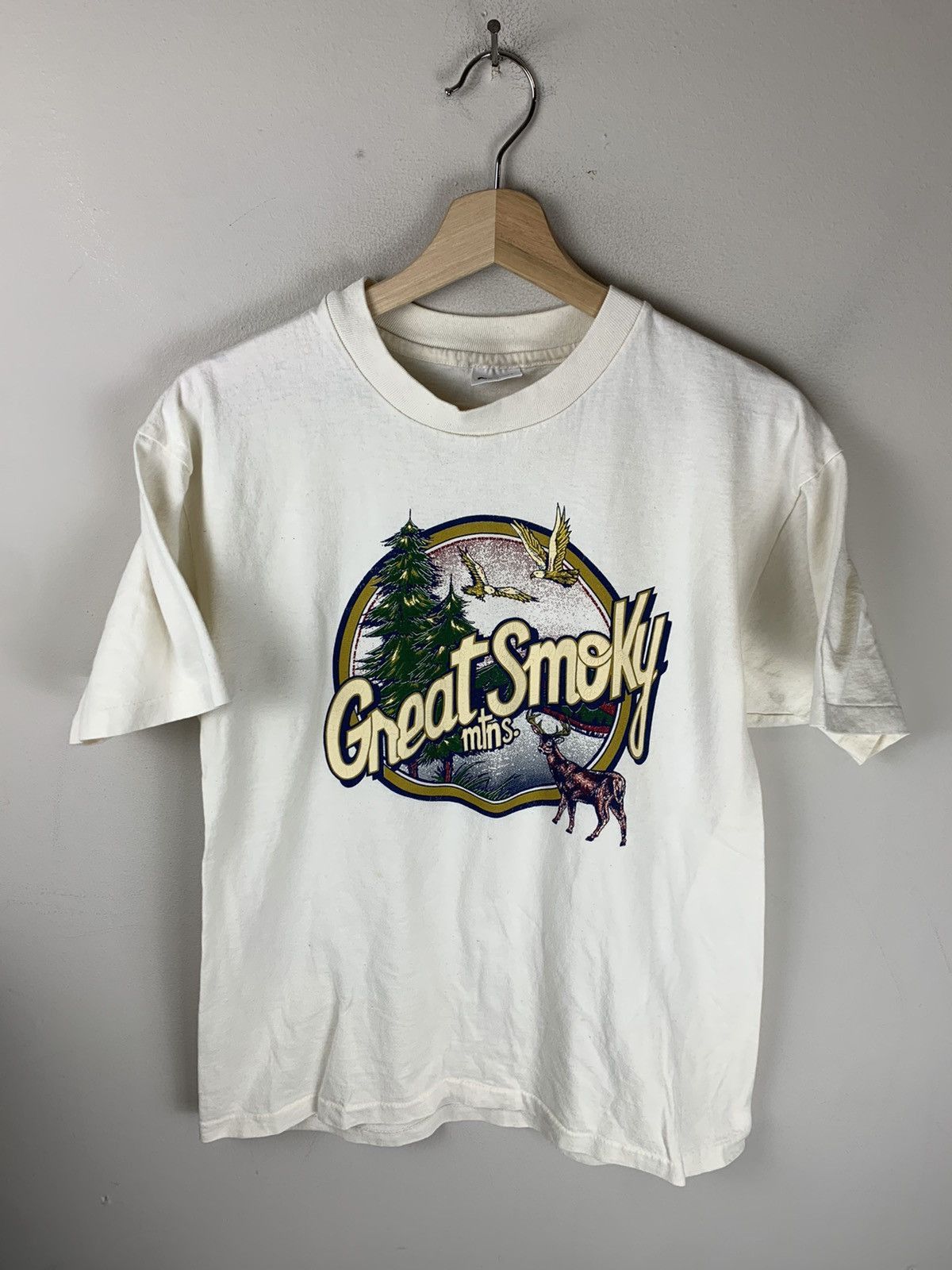 Vintage Vintage Great Smoky Mountains Tee Size US M / EU 48-50 / 2 - 3 Thumbnail