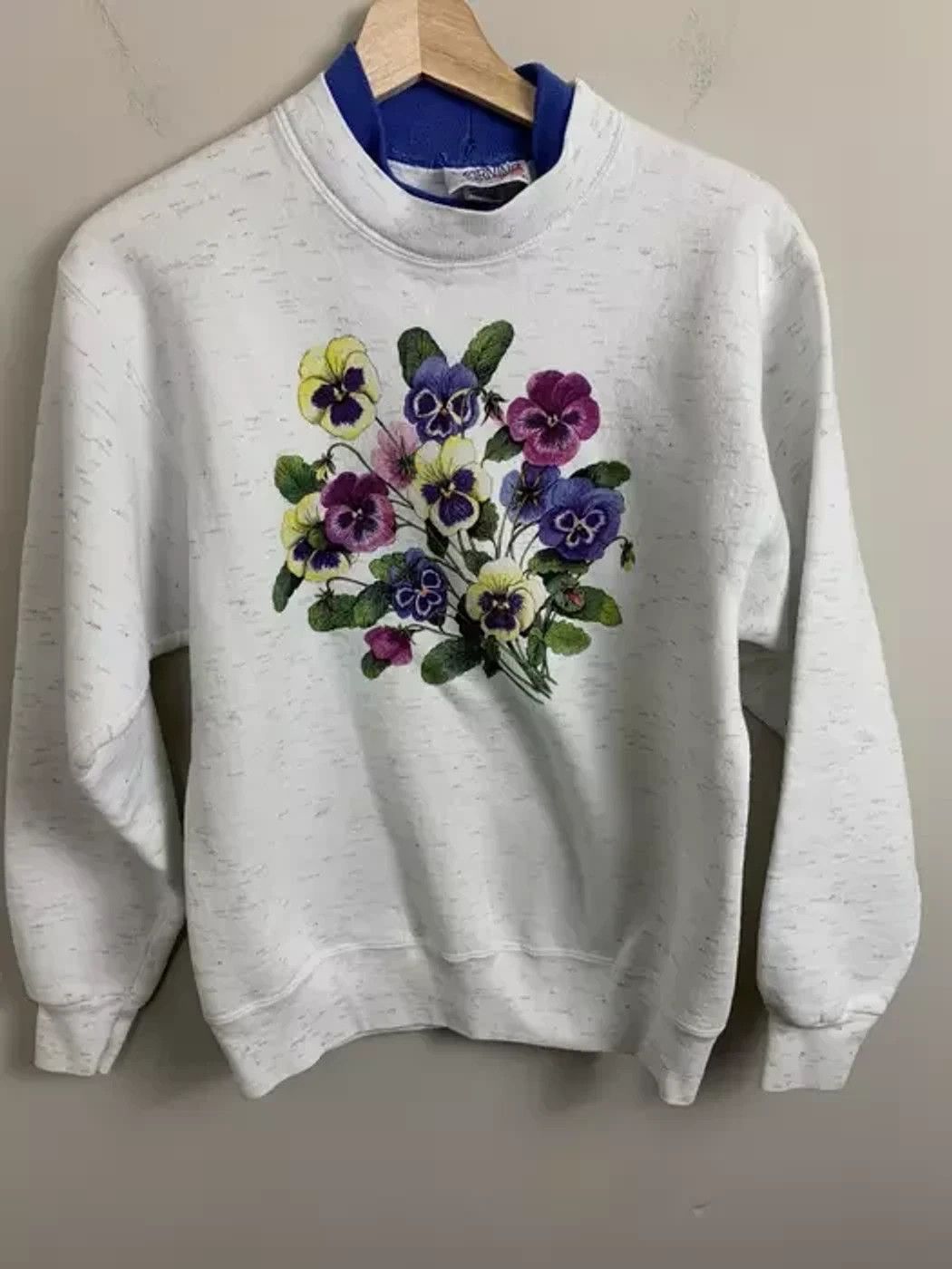 Vintage Vintage Floral Grandmacore Sweatshirt Size US XS / EU 42 / 0 - 3 Thumbnail