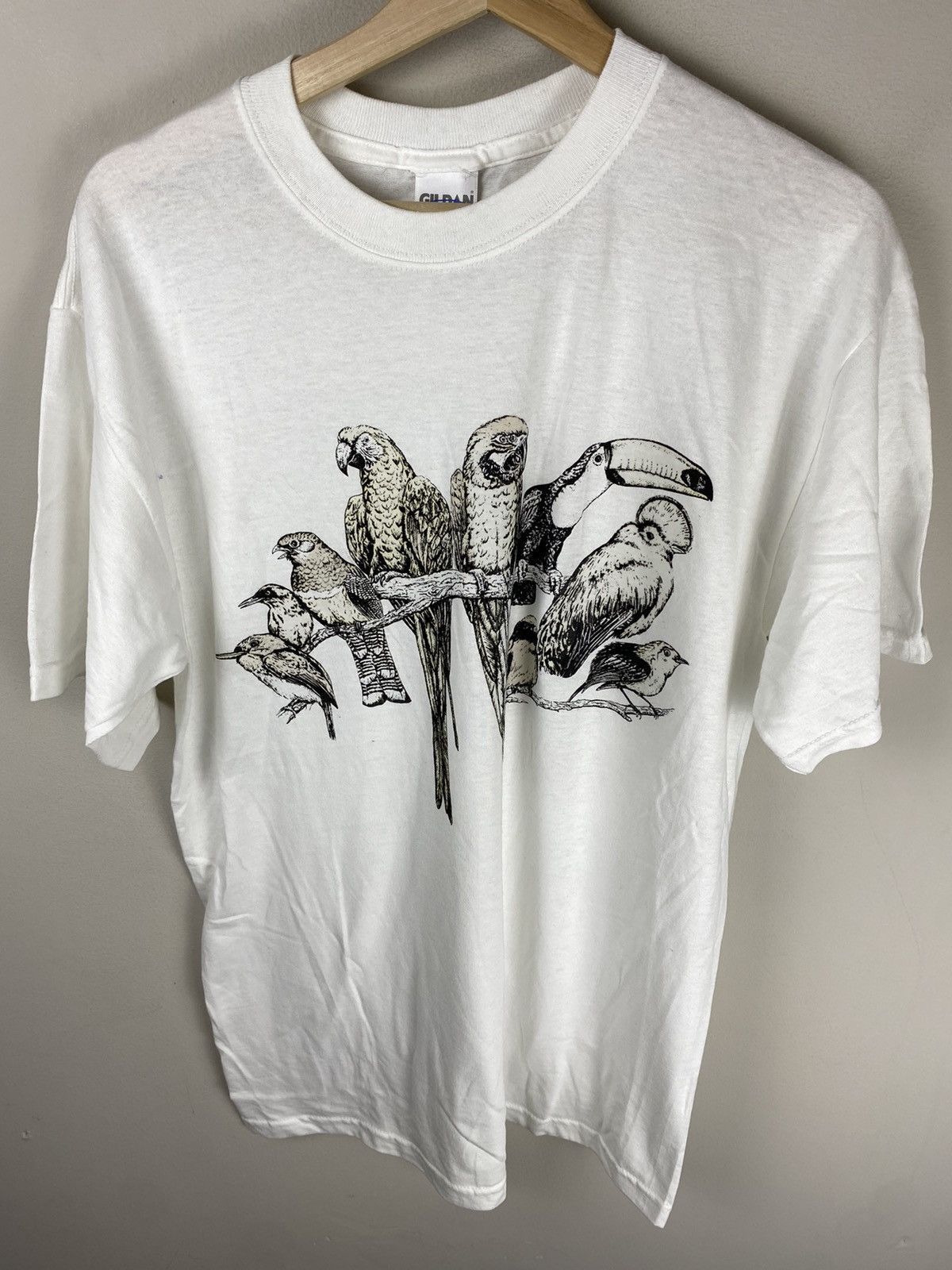 Vintage Vintage Parrots Bird Tee Size US M / EU 48-50 / 2 - 2 Thumbnail