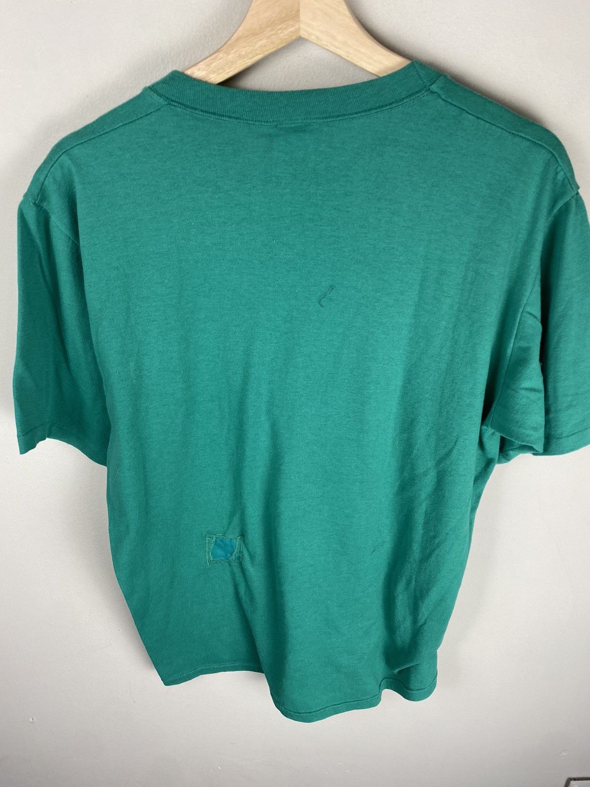 Vintage Vintage Teal Pocket Tee Size US XL / EU 56 / 4 - 3 Thumbnail