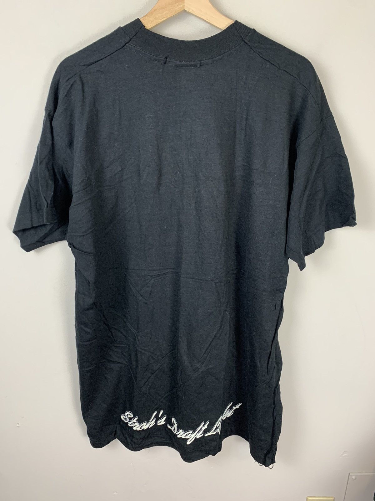 Vintage Vintage Sol Strohs Draft Beer Tee Size US XL / EU 56 / 4 - 4 Thumbnail