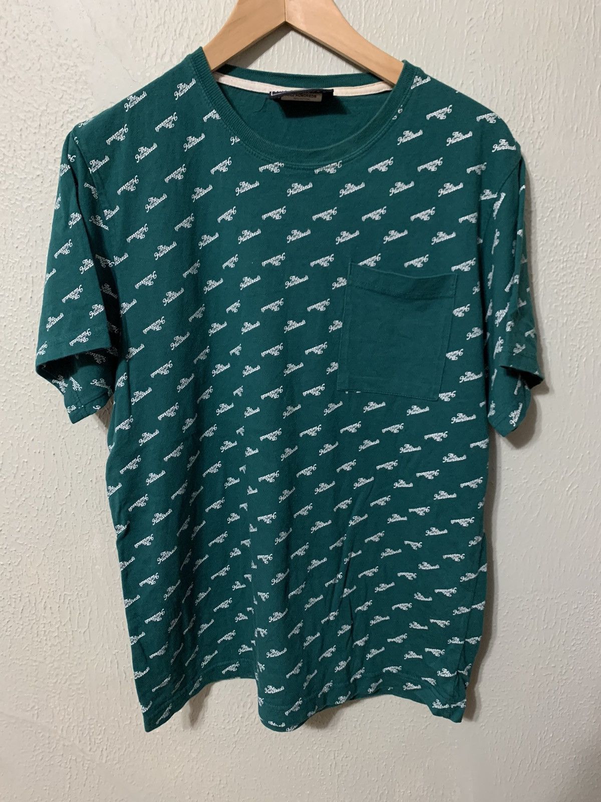Vintage Vintage The Hundreds All Over Print Pocket Tee Size US M / EU 48-50 / 2 - 2 Thumbnail