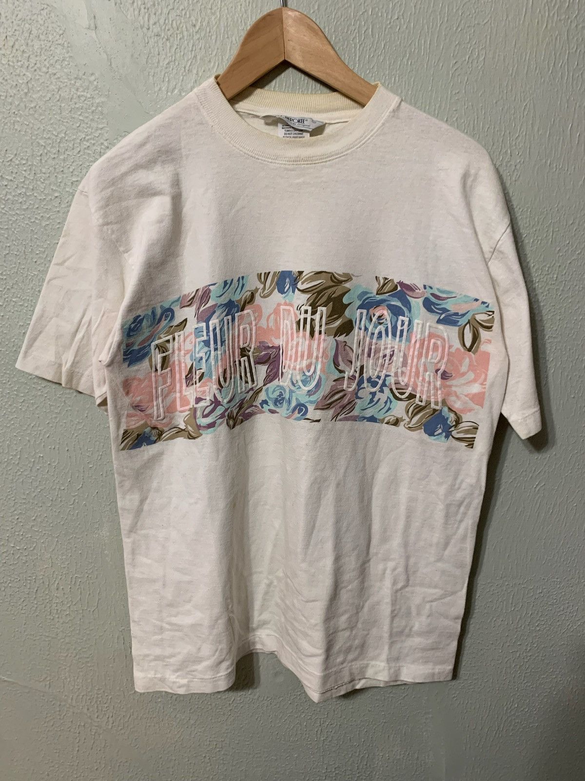 Vintage Vintage Fleur du Jour T-Shirt Size US S / EU 44-46 / 1 - 3 Thumbnail