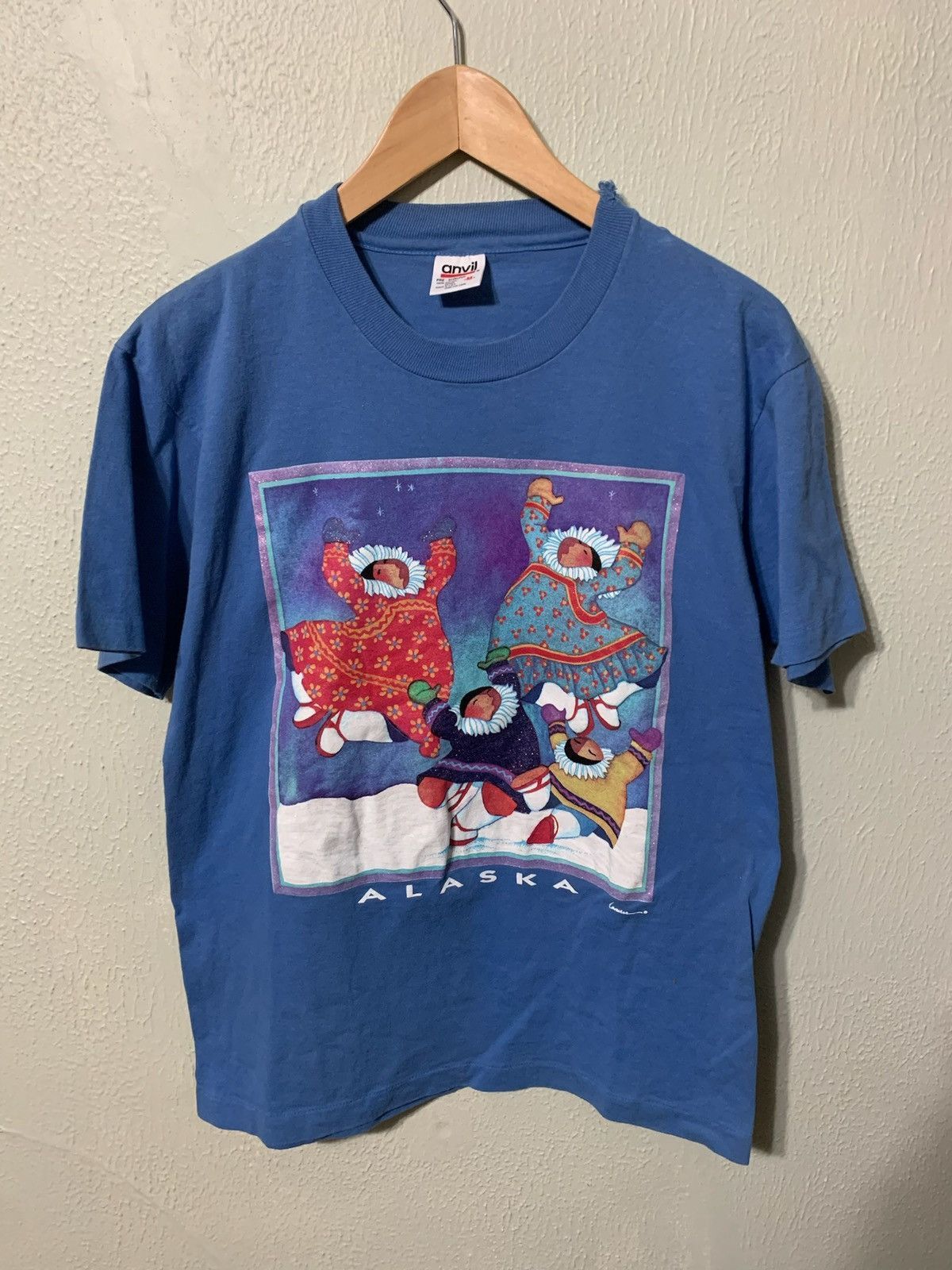 Other Vintage Alaska Inuit Art T-Shirt Size US M / EU 48-50 / 2 - 2 Thumbnail