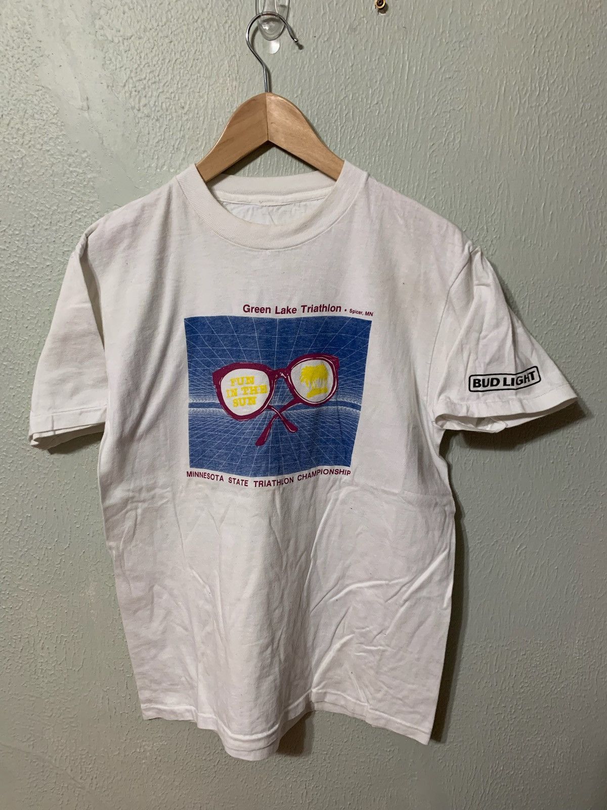 Vintage Vintage MN Triathlon Fun in the Sun Tee Size US M / EU 48-50 / 2 - 2 Thumbnail