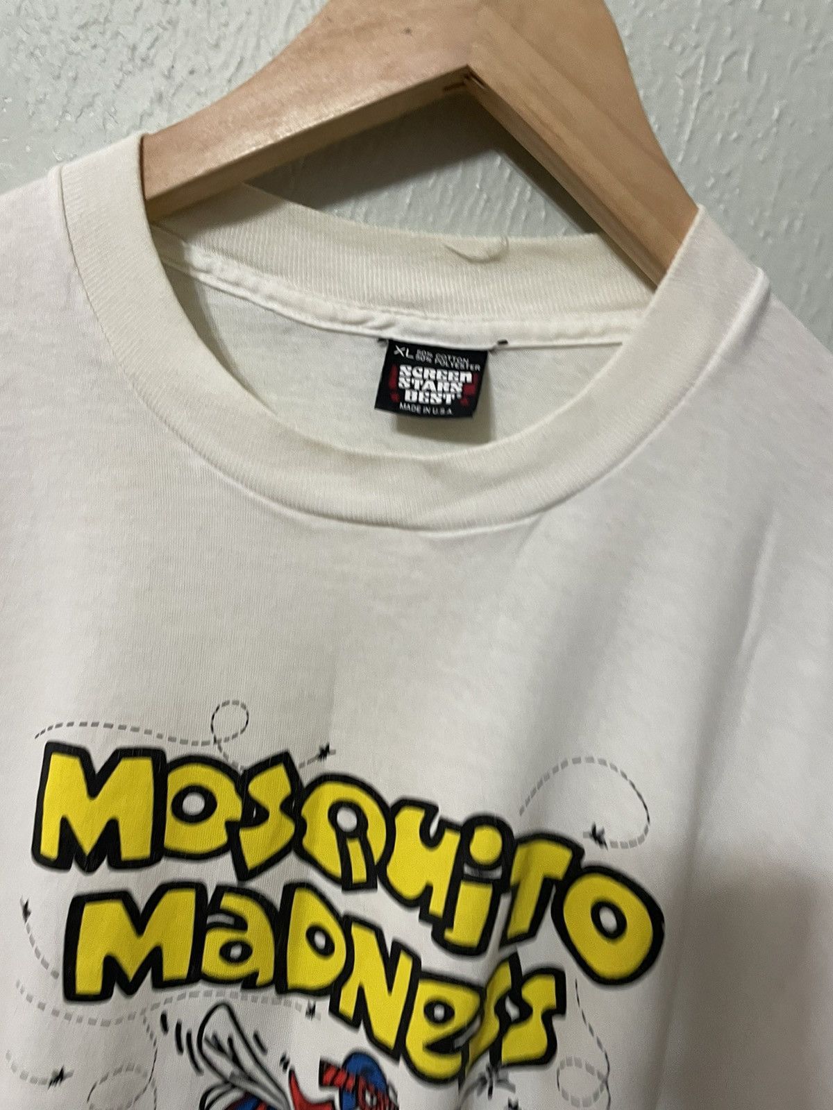 Vintage Vintage Mosquito Madness T-Shirt Size US XL / EU 56 / 4 - 4 Thumbnail
