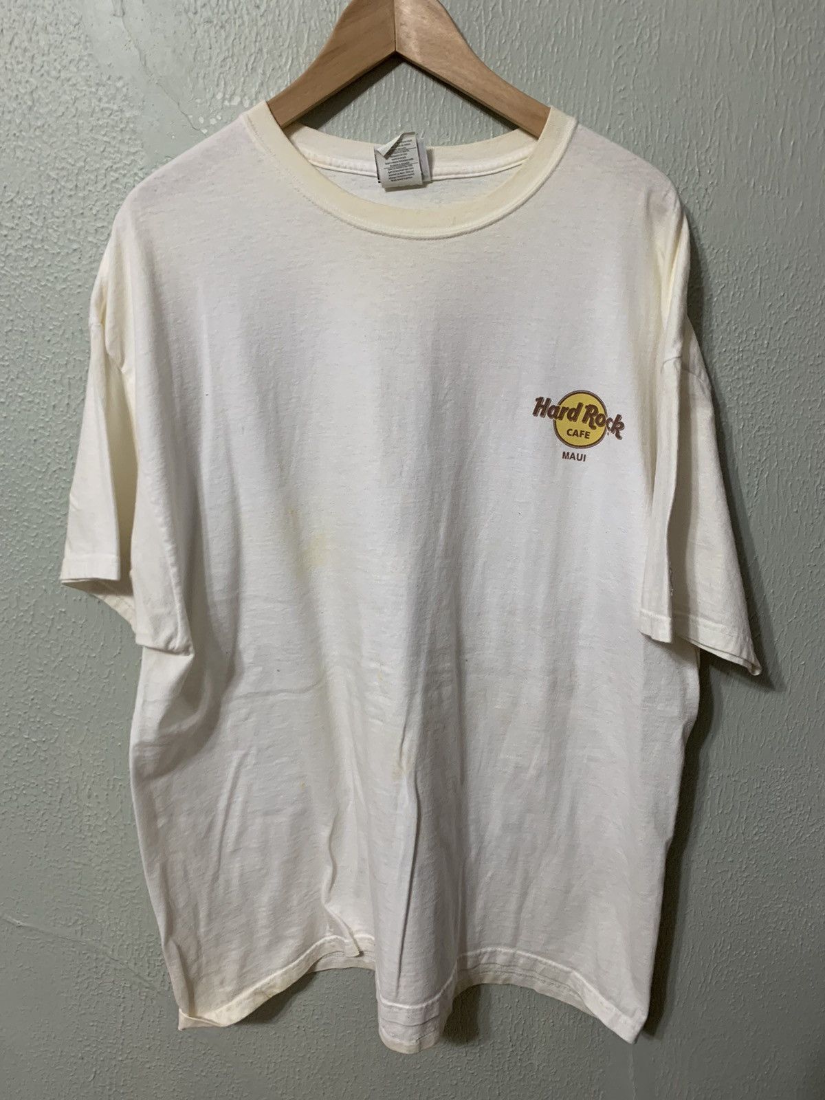 Vintage Vintage Hard Rock Cafe Maui Ukulele Tee Size US XL / EU 56 / 4 - 3 Thumbnail