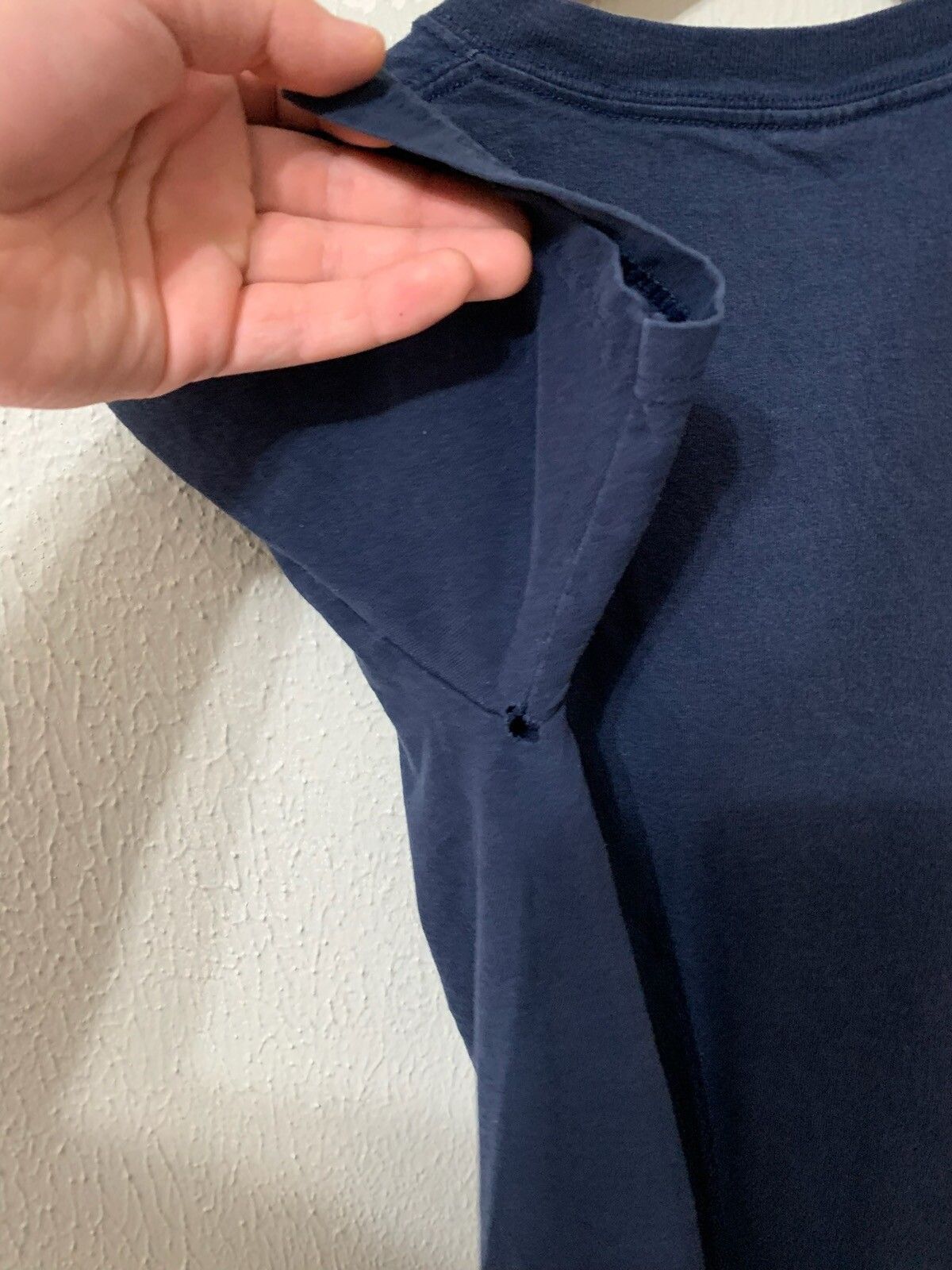Vintage Vintage Navy Wisconsin Size US S / EU 44-46 / 1 - 5 Thumbnail