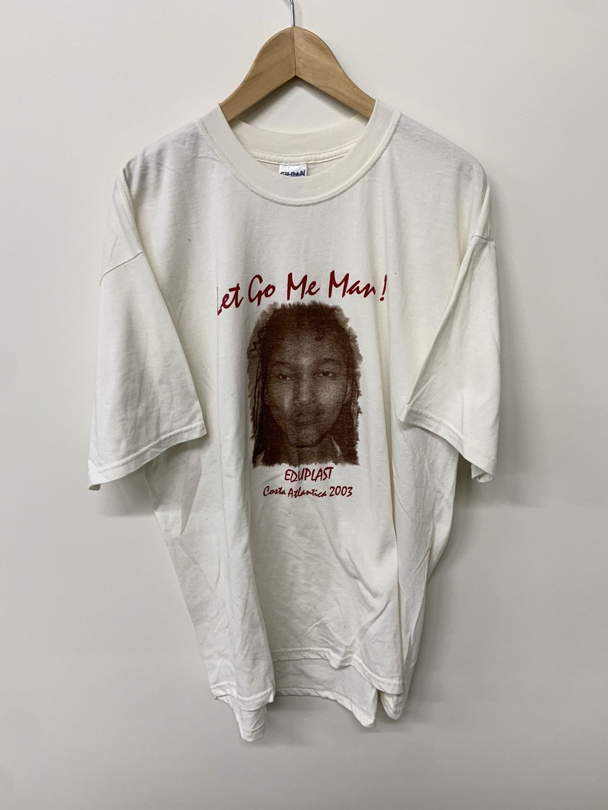 Vintage Vintage Let me Go Man Tee Size US XL / EU 56 / 4 - 2 Thumbnail